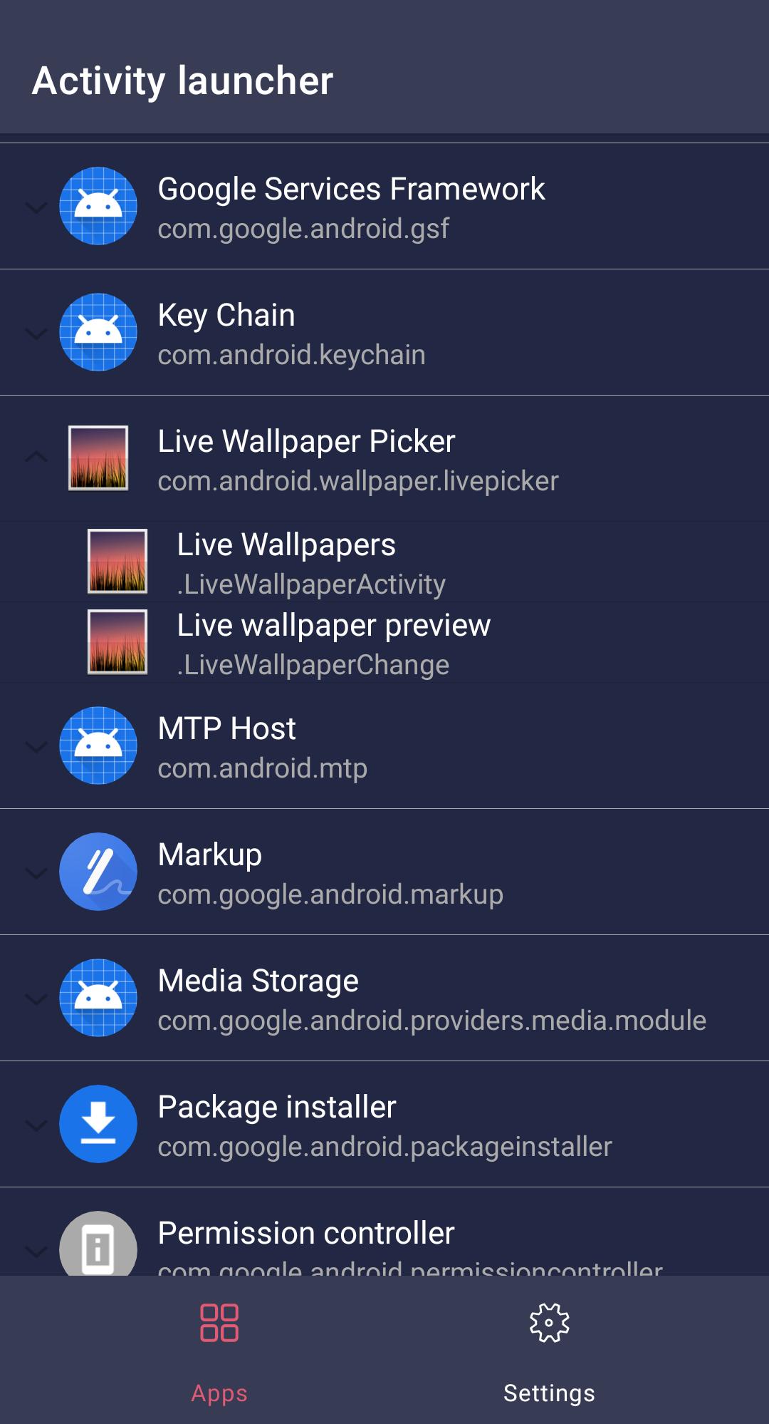 Download Activity launcher android on PC