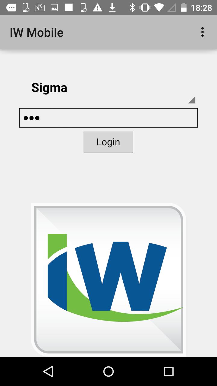 Sigma вход. IW приложение.