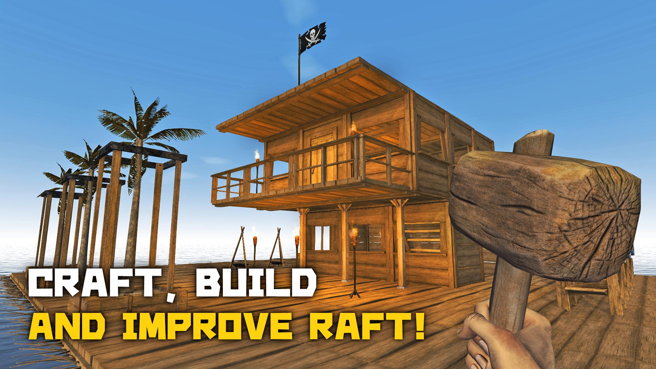 Игра рафт на пк. Survive on Raft плоты. Survive on Raft игра. Raft Survival: мультиплеер.