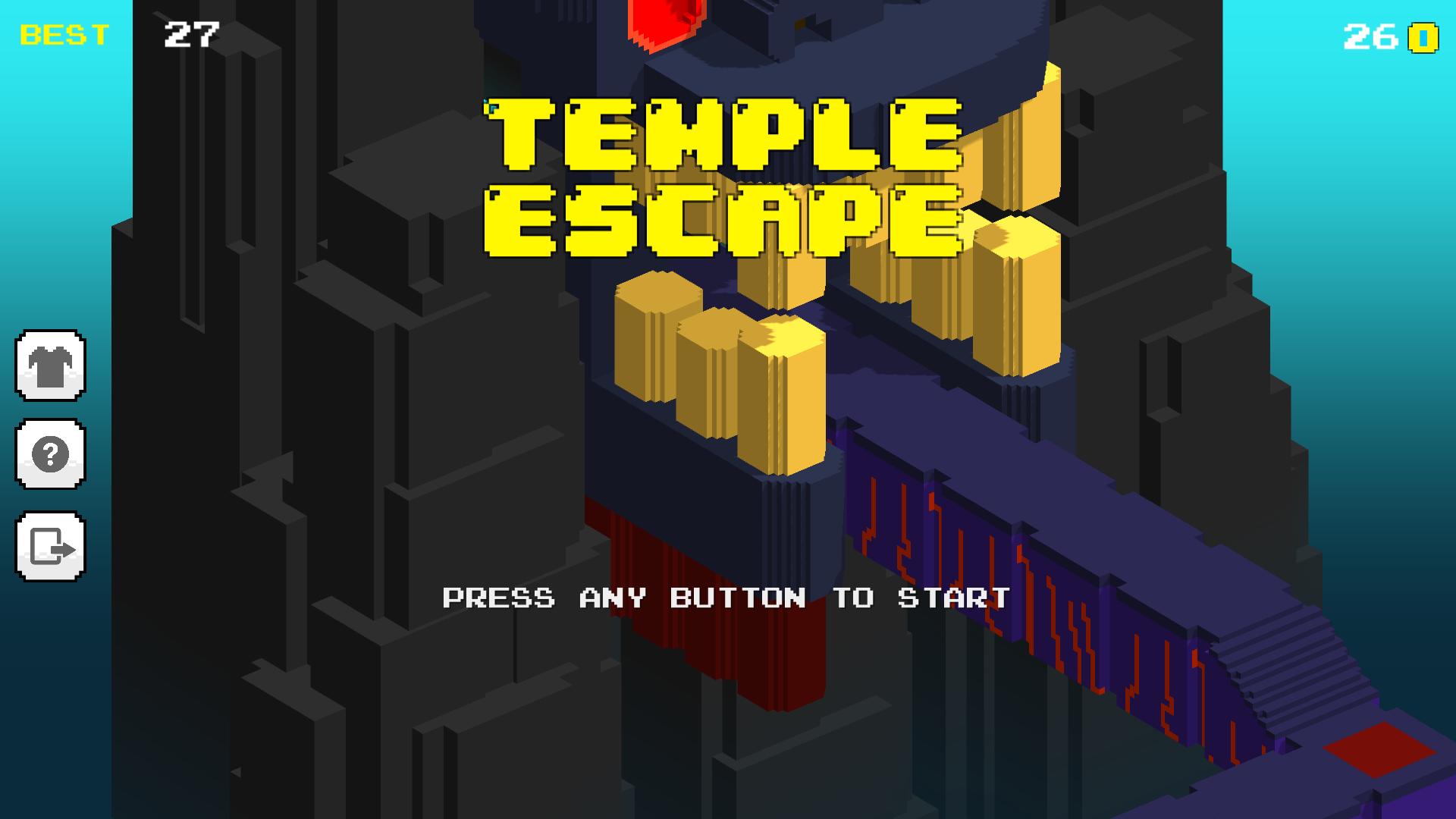 Temple Escape Run. Temple Runner game.