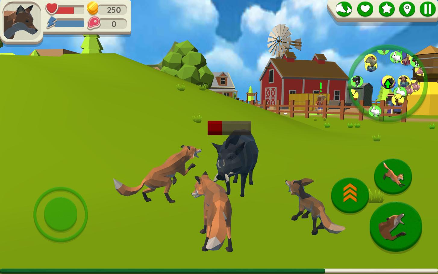 Download Fox Family - Animal Simulator android on PC