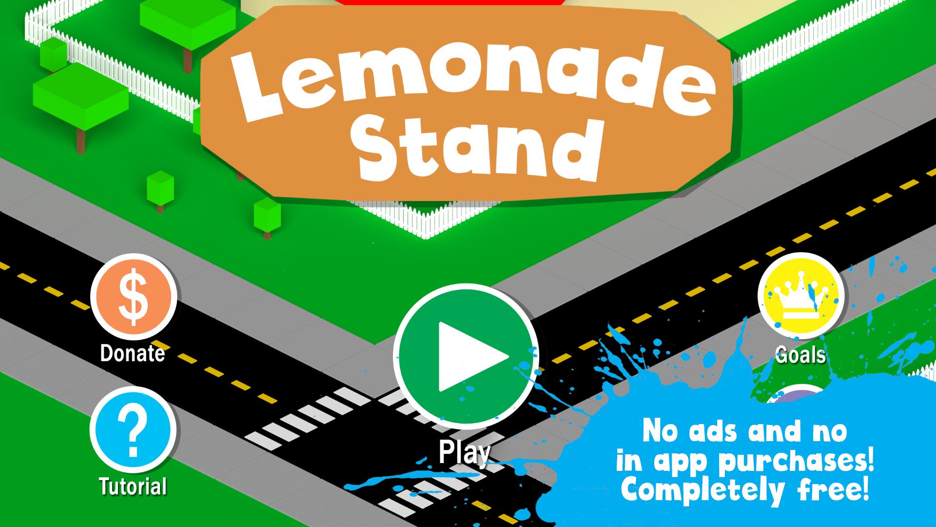 Приложение stand. Lemonade игра. Lemonade Stand game. Игра на андроид продавать лимонад. Lemonade Stand poster.