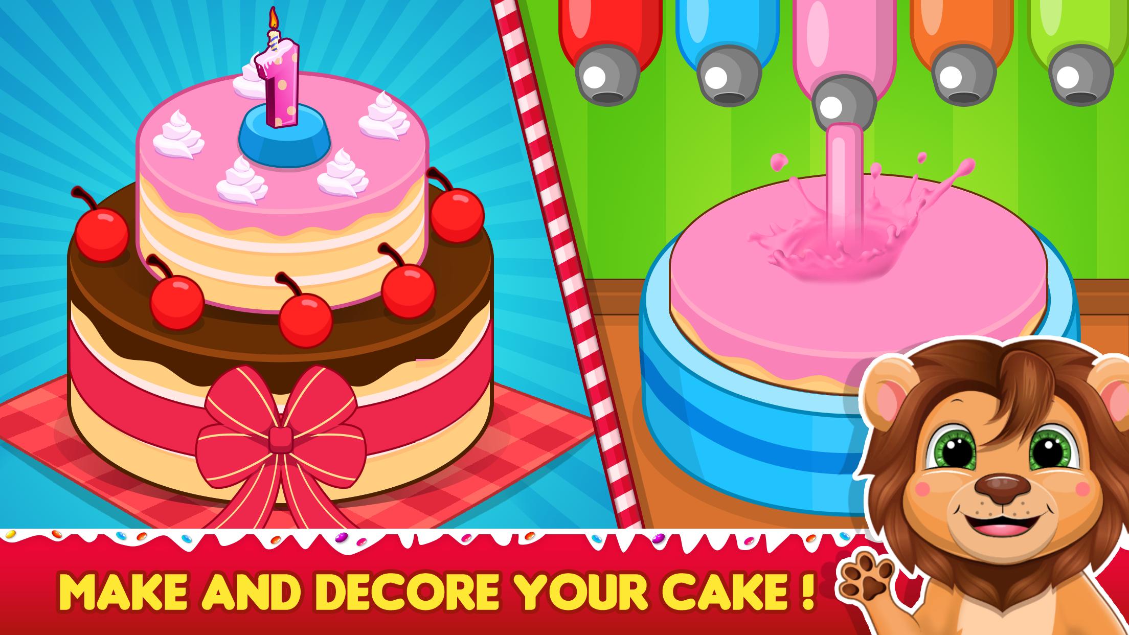 Download My Cake Maker Bakery Cake Game android on PC